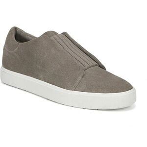 VINCE - Cantará Taupe Beige suede slip on Sneaker 7.5